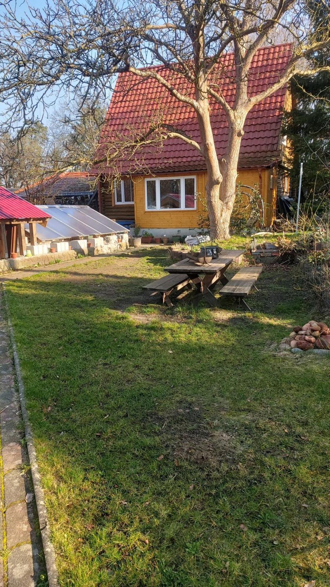 Apartment Kraeuter-heidi Garten Schwielowsee